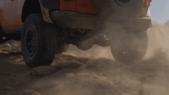 2022 Ford Bronco Raptor GIF 16x9 02